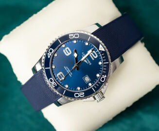 Longines HydroConquest  L3.781.4.96.6 41mm Full Set + 2 rubber with original clasp 2020 - 4