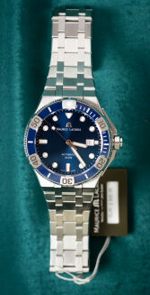 Maurice Lacroix Aikon Venturer 43mm AI6058-SS002-430-2 Niebieski NOWY - 6