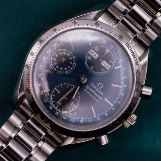 Omega Speedmaster Triple Calendar 3521.80 Full Set 1998 r. Po serwisie - 2