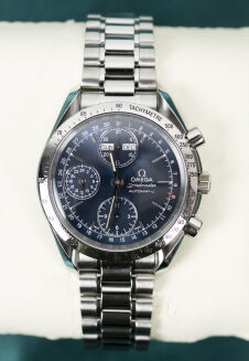 Omega Speedmaster Triple Calendar 3521.80 Full Set 1998 r. Po serwisie - 2