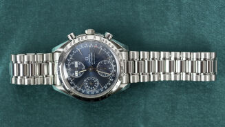 Omega Speedmaster Triple Calendar 3521.80 Full Set 1998 r. Po serwisie - 7
