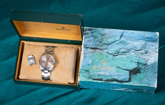 Rolex Air King 14000M Salmon Dial Full Set 34mm Full Set - 11