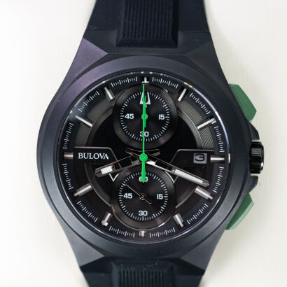 Bulova Maquina Chronograph 98B381 46mm NEW Warranty 6 Years do 05.08.2031