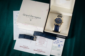 Girard Perregaux GP7000\4894 1996r. 38mm 18k złoto FV Marża Full Set - 11