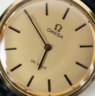 Omega De Ville Tool 104 Manulny 33mm  Leather Strap - 5