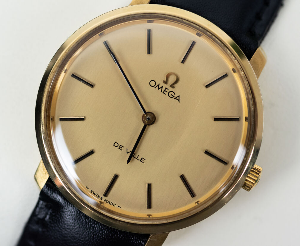 Omega De Ville Tool 104 Manulny 33mm  Leather Strap