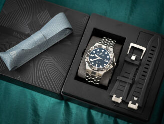 Maurice Lacroix Aikon Venturer 43mm AI6058-SS002-330-2  Czarny NOWY - 14