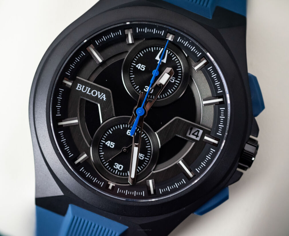 Bulova Maquina Chronograph 98B380 46mm NEW Full Set Warranty 6 years - 05.08.2031