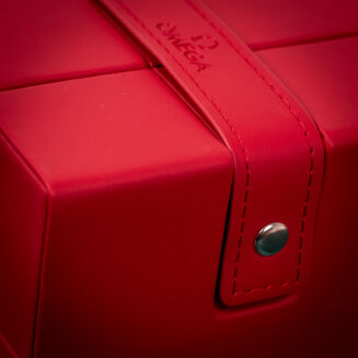 Omega Watch Travel Box (Red) - 4