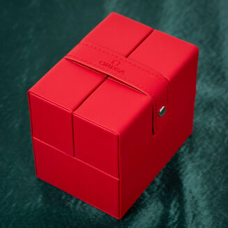 Omega Watch Travel Box (Red) - 5